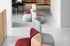 Chunky Communally-Oriented Armchairs