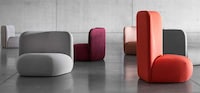 Chunky Communally-Oriented Armchairs Image 4