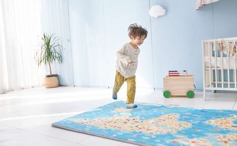 Connected Toddler Play Mats
