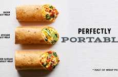 Perfectly Portable Breakfast Wraps
