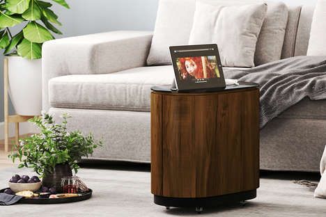 Tech-Incorporated Side Tables