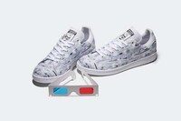 Celebratory Cartoon-Adorned Sneakers Image 6
