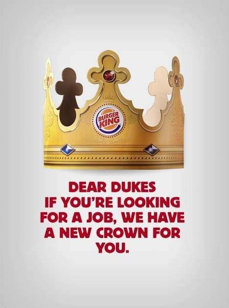 Tongue-in-Cheek Fast-Food Campaigns