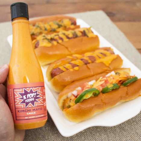 Kimchi-Inspired Mayo Condiments