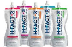 Hydrogen-Infused Water Beverages