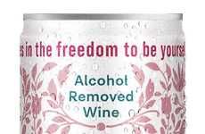 Alcohol-Removed Canned Wines