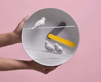 Sculptural Sparrows Nest Clocks Image 8