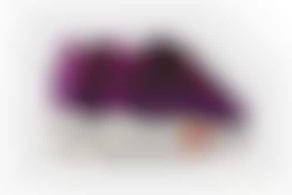 Purple Plush Sneakers