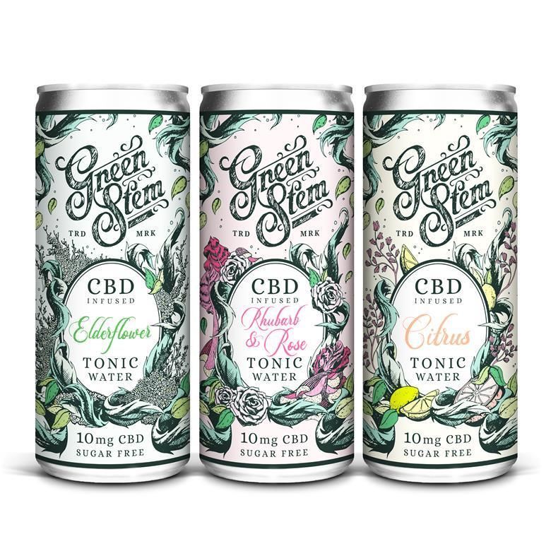 Sugar-Free CBD Tonic Waters