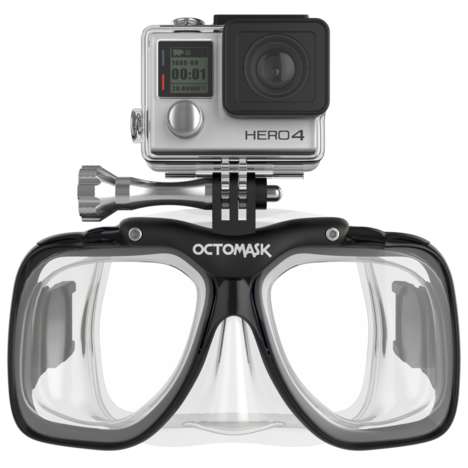 Camera-Toting Scuba Masks