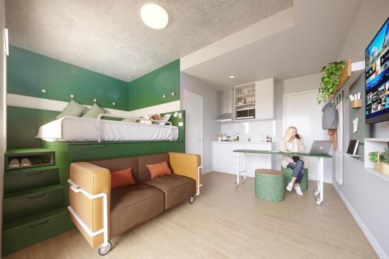 Communal Living Micro Apartments