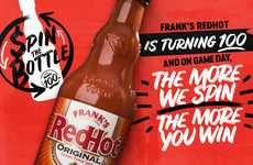 Football-Themed Hot Sauce Promotions