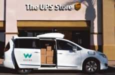 Package Delivering Autonomous Vans