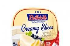 Creamy Premium Pre-Sliced Cheeses