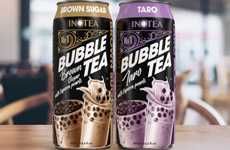 Canned Bubble Tea Beverages
