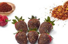 Spicy Chocolate-Dipped Strawberries