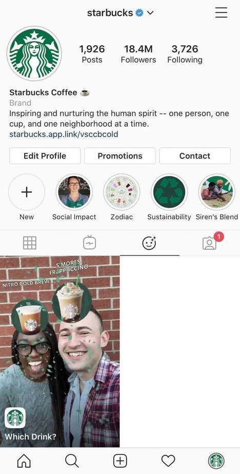 Drink-Matching Social Filters