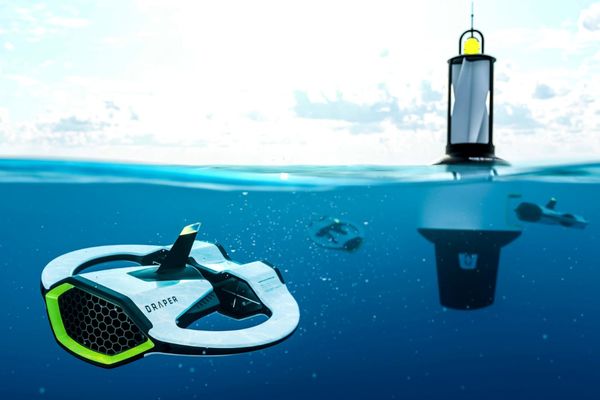 Microplastic-Collecting Drones