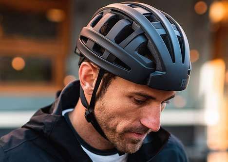 Collapsible Cyclist Headgear