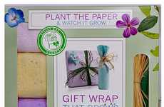 Flowering Gift Wrapping Papers