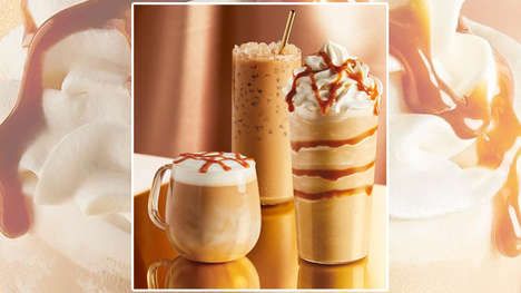 Sweet Syrup-Infused Coffee Drinks