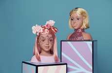 Kid-Created Styling Heads