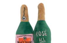 Ros&eacute;-Themed Dog Toys