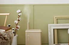 Stove-Like Antibacterial Humidifiers