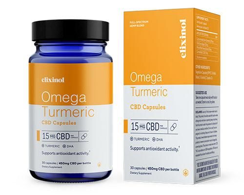 Turmeric-Enhanced CBD Capsules