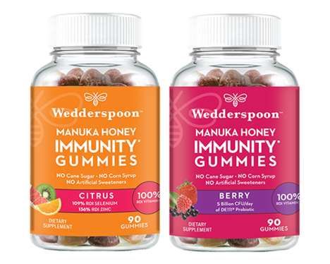 Honey-Infused Immunity Gummies