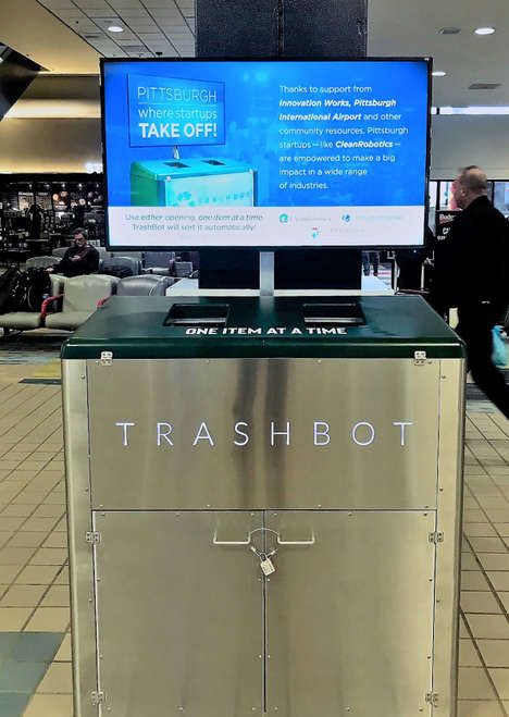 Robotic Trash Bins