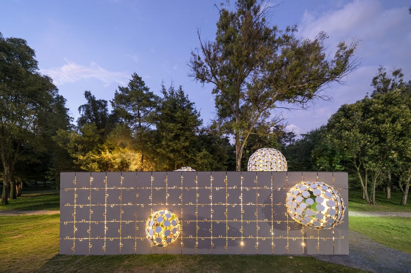 Puzzle-Inspired Pavilions