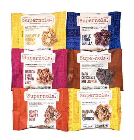 Granola-Like Snacking Clusters