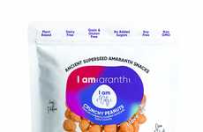Amaranth-Coated Nut Snacks