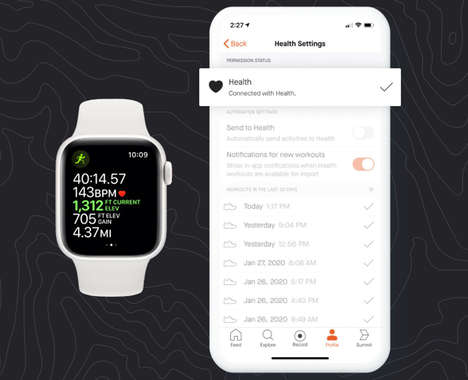 Trend maing image: Smartwatch-Integrated Fitness Apps