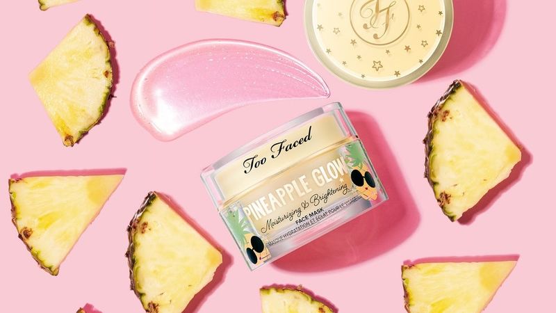Pineapple-Powered Gel Masks