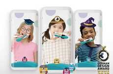App-Connected AR Toothbrushes