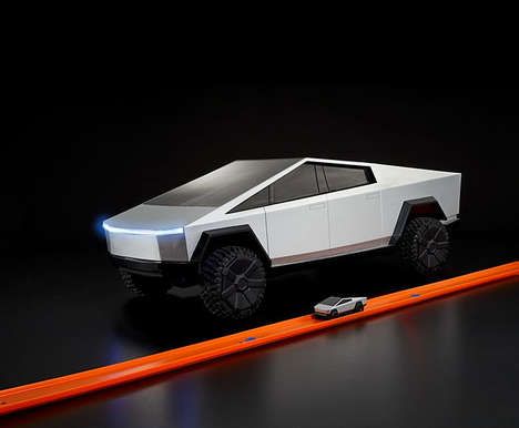 Futuristic Truck-Inspired Toy Cars