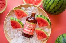 Juicy Watermelon Kombuchas