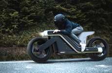 Aerodynamic Z-Shaped Motorcycles