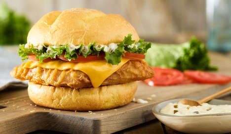 Beer Battered Cod Sandwiches