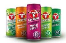 Berry-Flavored Low-Calorie Energy Drinks