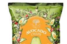 Avocado-Based Cheesy Chips