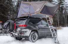 Winter-Ready Car Rooftop Tents