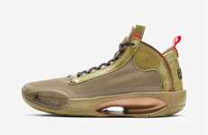 Alligator-Inspired Basketball Shoes