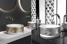 Luxurious Glass-Made Sinks