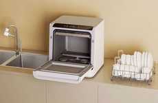 Voice-Controlled Countertop Dishwashers