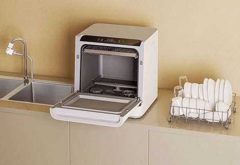 Voice-Controlled Countertop Dishwashers