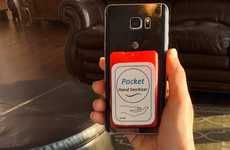 Smartphone-Mounted Sanitizers