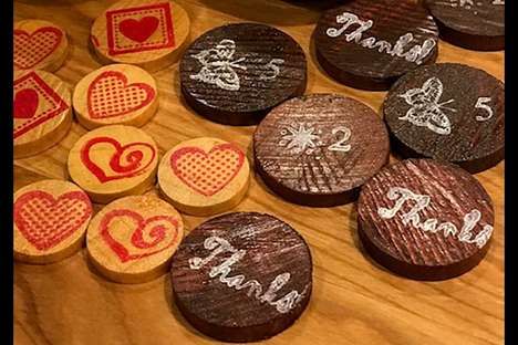 Wooden Coin-Based Loyalty Initiatives